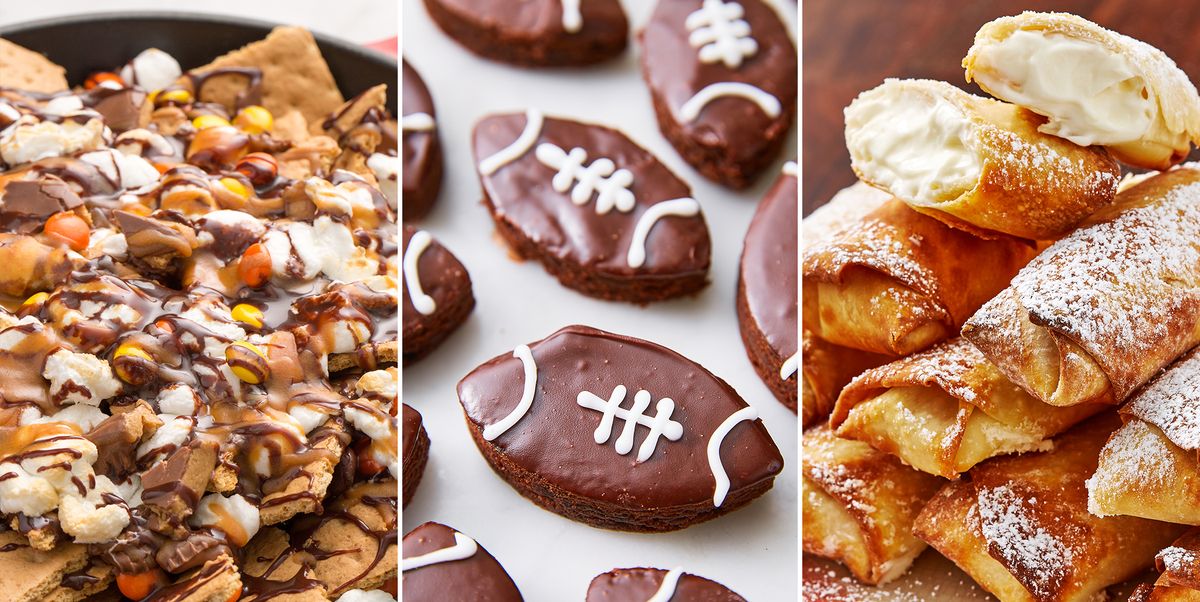 42 meilleures recettes de desserts du Super Bowl