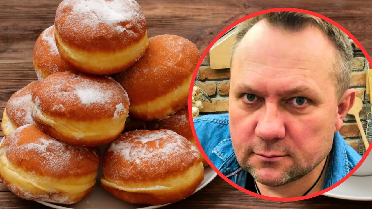 Strzelczyk ne prend pas la peine de préparer chaque beignet séparément.  Il a une bien meilleure idée
