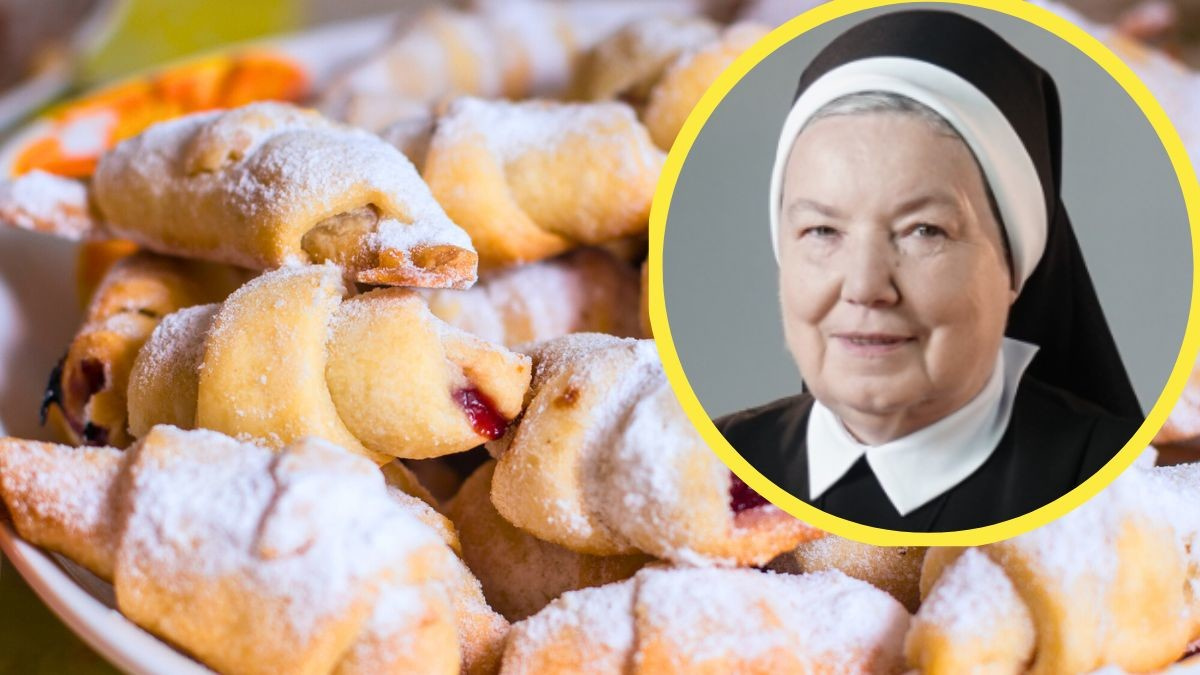 Les croissants à la pâte 2 en 1 de sœur Anastazja.  Céleste délicieux et fondant dans la bouche