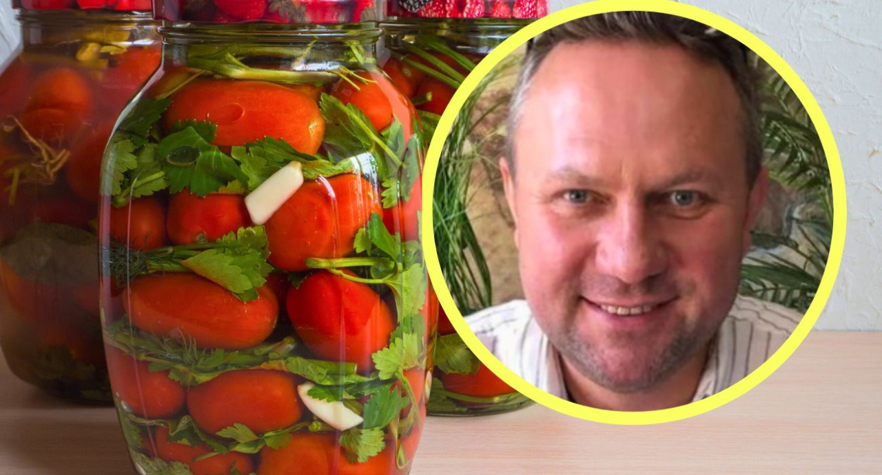 Tomek Strzelczyk dispose les tomates dans un bocal et fait peu de sel.  "Un véritable pétard"