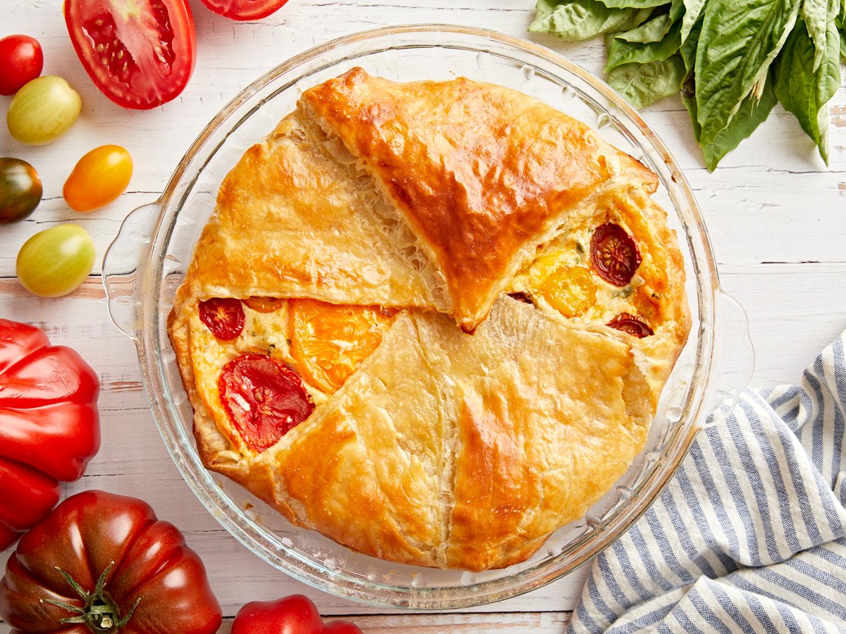 Tarte à la tomate