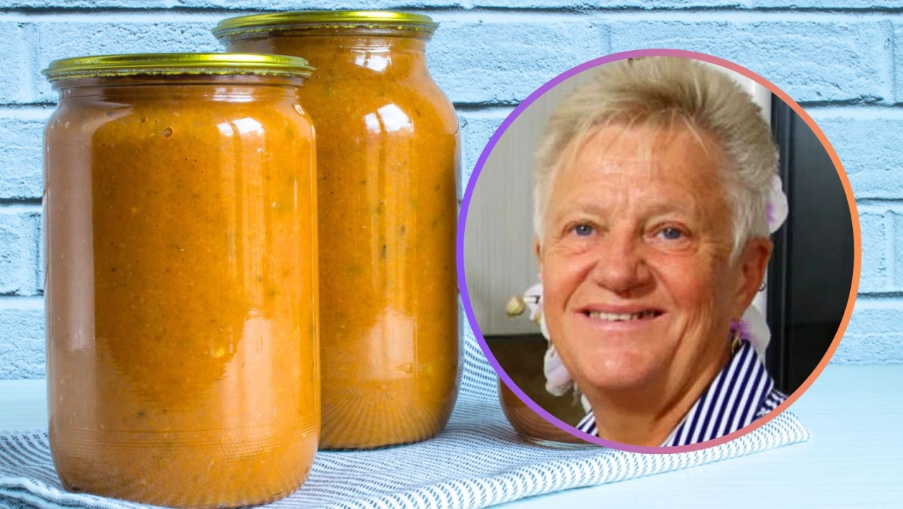 Sauce à spaghetti exceptionnelle pour les bocaux. Henia Foks n'ajoute aucun conservateur