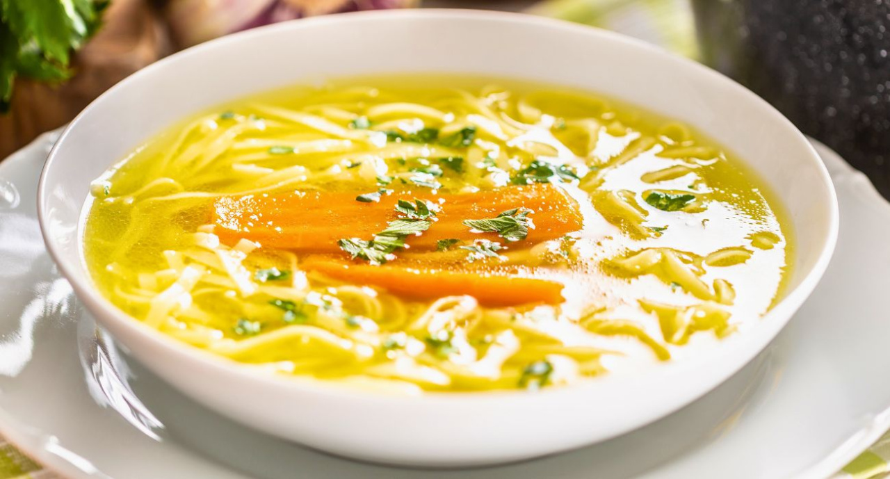 Mon mari pensait que je lui avais donné de la soupe poulet et nouilles. Il ne s'en est rendu compte qu'en y goûtant