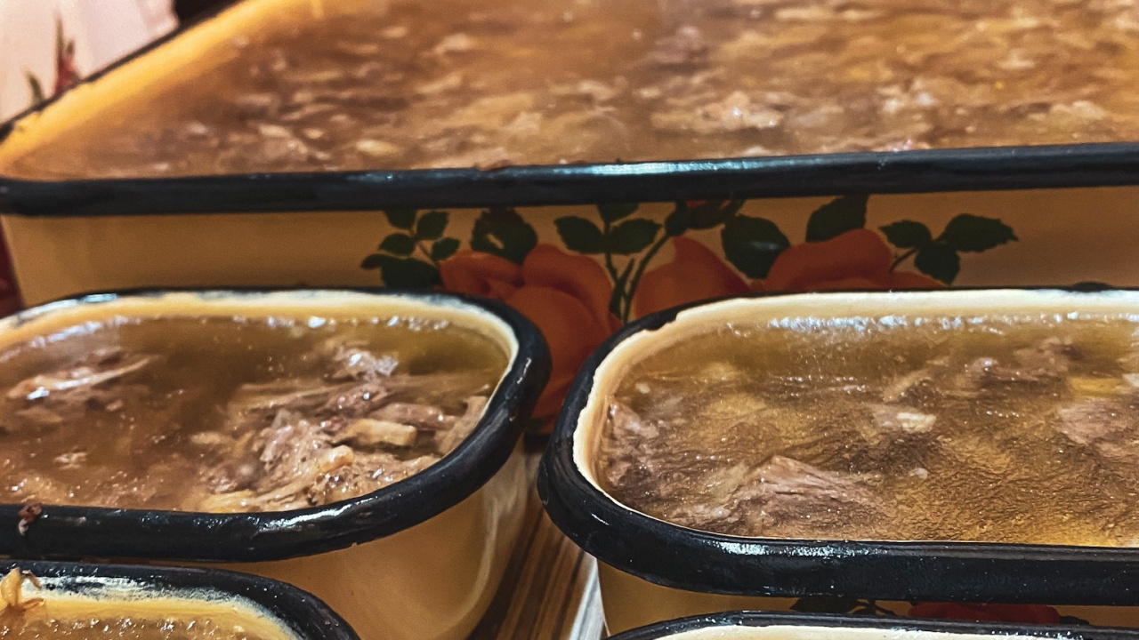 C'est ainsi que nos pères préparaient la gelée. Non seulement c'était bon, mais cela a aussi aidé une chose