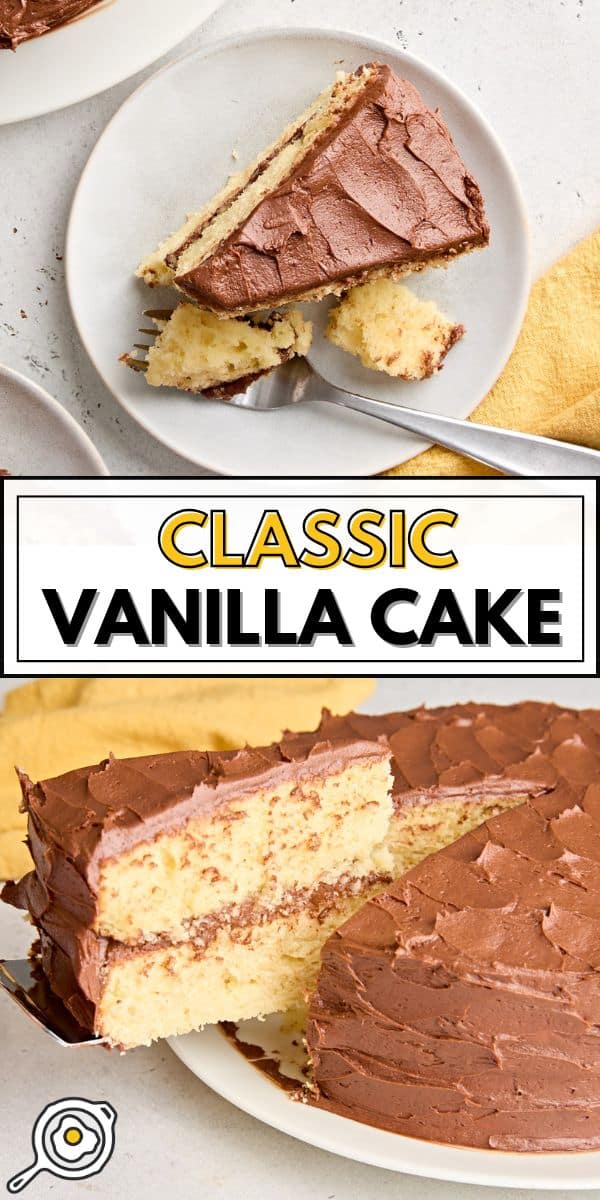 Image d'épingle à gâteau à la vanille