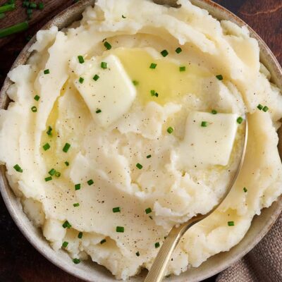 Purée de pommes de terre instantanée