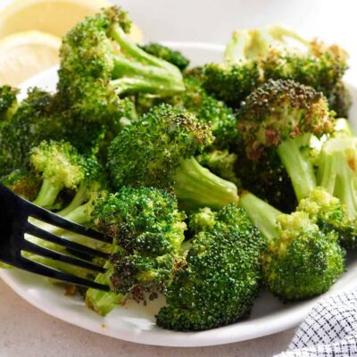 Brocoli à la friteuse à air