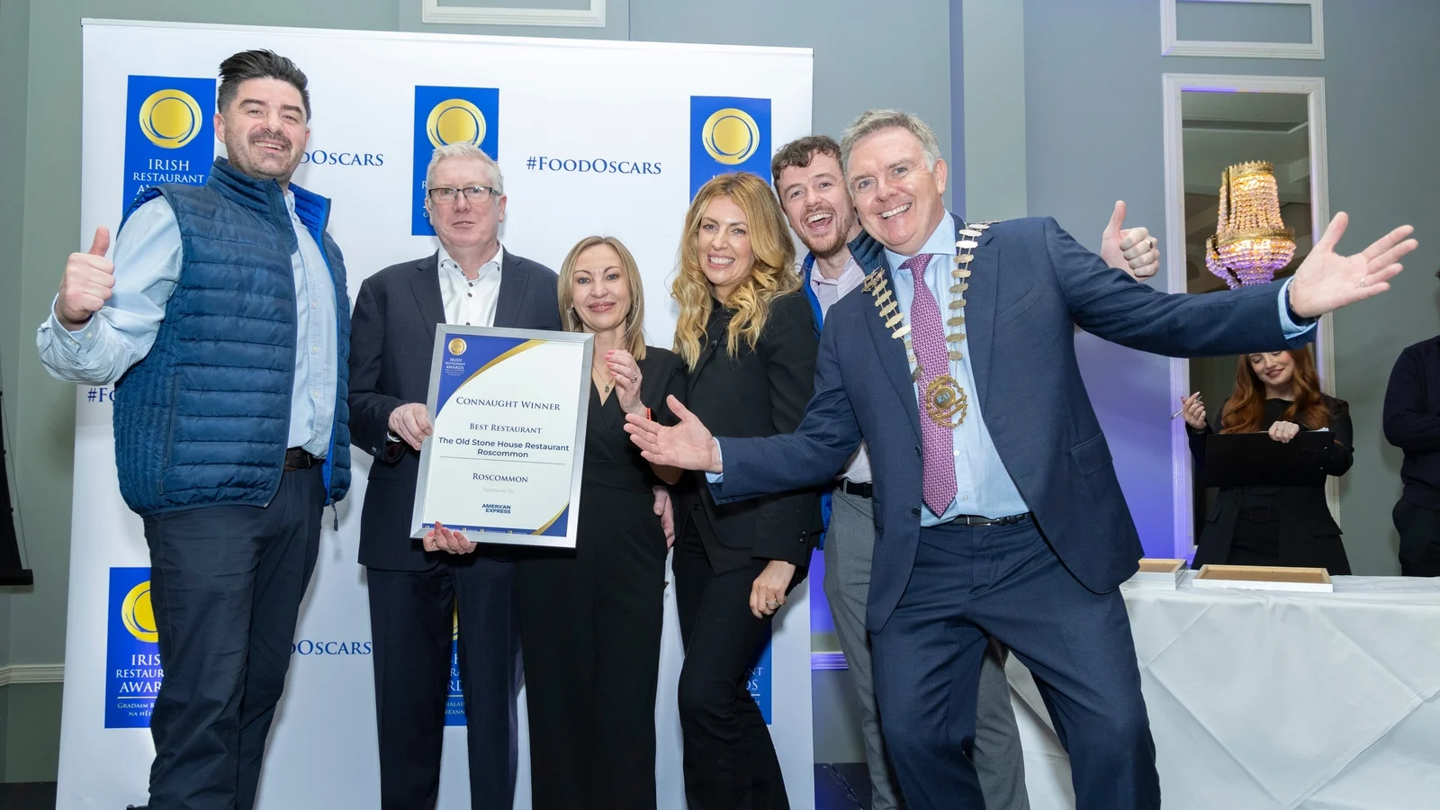 Connaught lauréats des Irish Restaurant Awards 2026