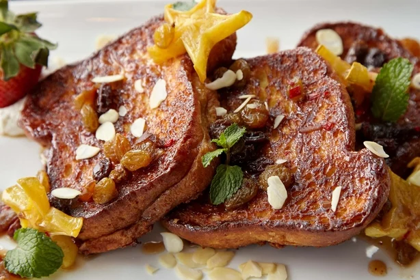 Pain perdu aux raisins secs