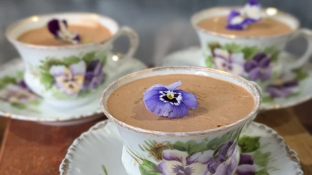 soufflé au café glacé