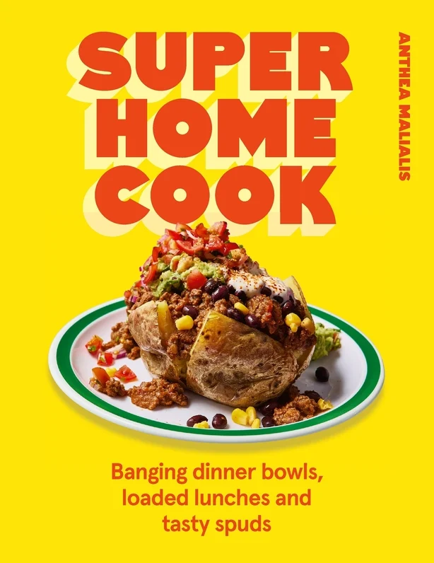 La couverture du livre de recettes Super Home Cook