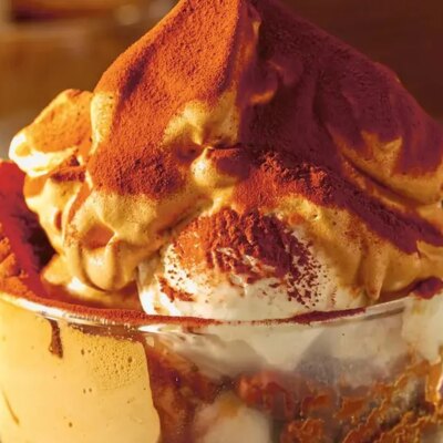 La recette de coupe glacée au tiramisu de Richard Makin