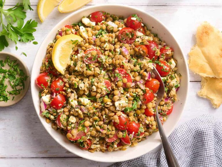 Salade de lentilles