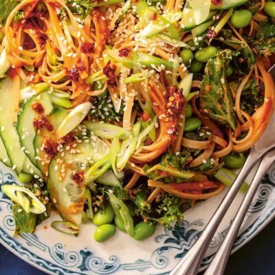 Recette de nouilles épicées au tahini et au citron vert de Richard Makin
