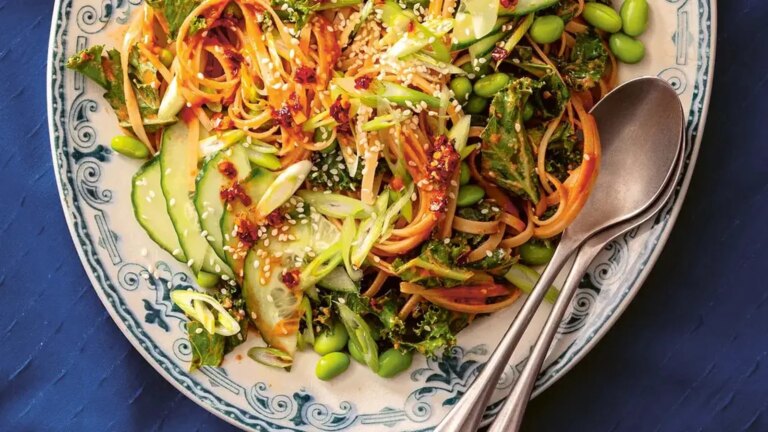 Recette de nouilles épicées au tahini et au citron vert de Richard Makin