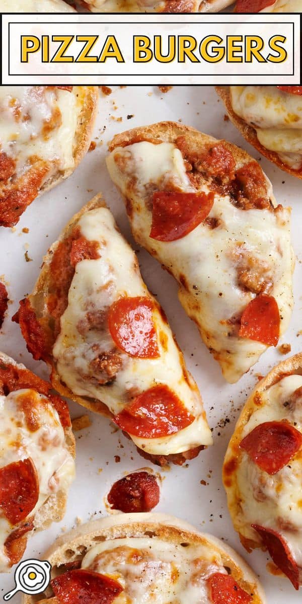 image d'épingle de pizza burgers
