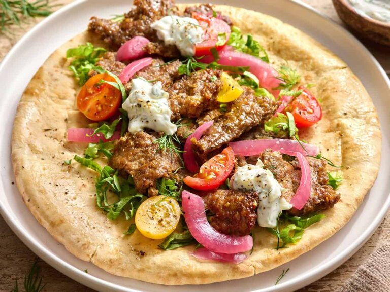 Doner Kebab sur plaque