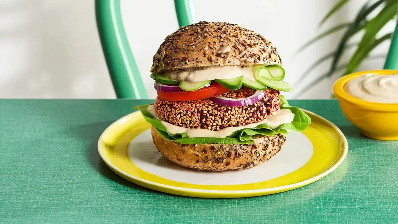 Burgers de falafel à la betterave de Joe Wicks