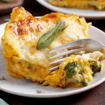 Lasagne à la courge musquée