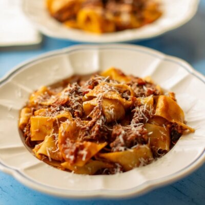 La cuisine italienne de Donal : ragoût de bœuf mijoté