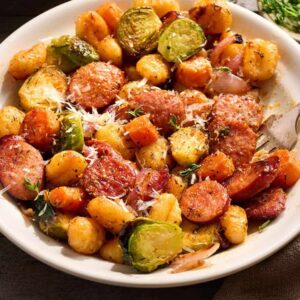 Gnocchis aux Saucisses et Légumes d'Automne