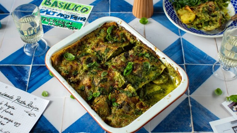 La cuisine italienne de Donal : Lasagnes au pesto