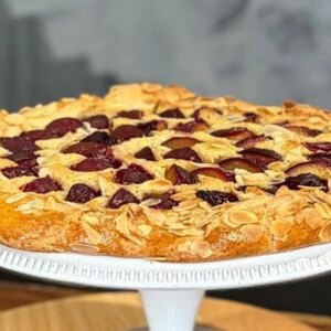 Galette aux prunes et aux amandes de Shane Smith : aujourd'hui