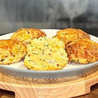 Scones au bacon, cheddar et ciboulette de Shane Smith : aujourd'hui