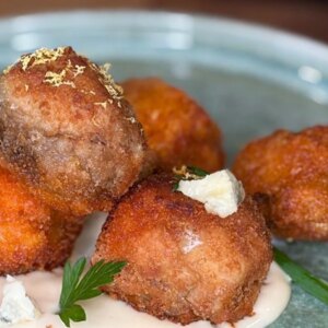 Champignons parmesan de Kevin Aherne avec n'duja et beurre à l'ail rôti : Aujourd'hui