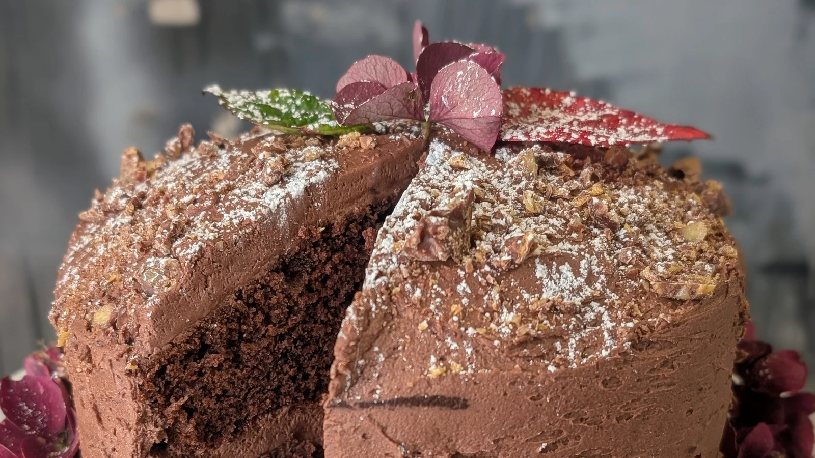 Gâteau au chocolat et au yaourt à la grecque d'Eunice Power