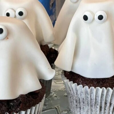 Les cupcakes fantômes au chocolat de Shane Smith