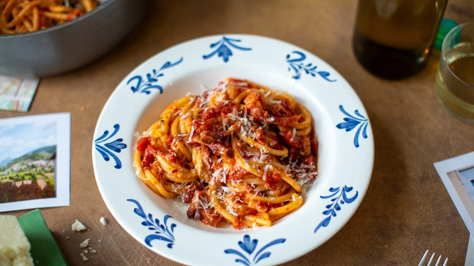 La cuisine italienne de Donal : Amatriciana Buccatini