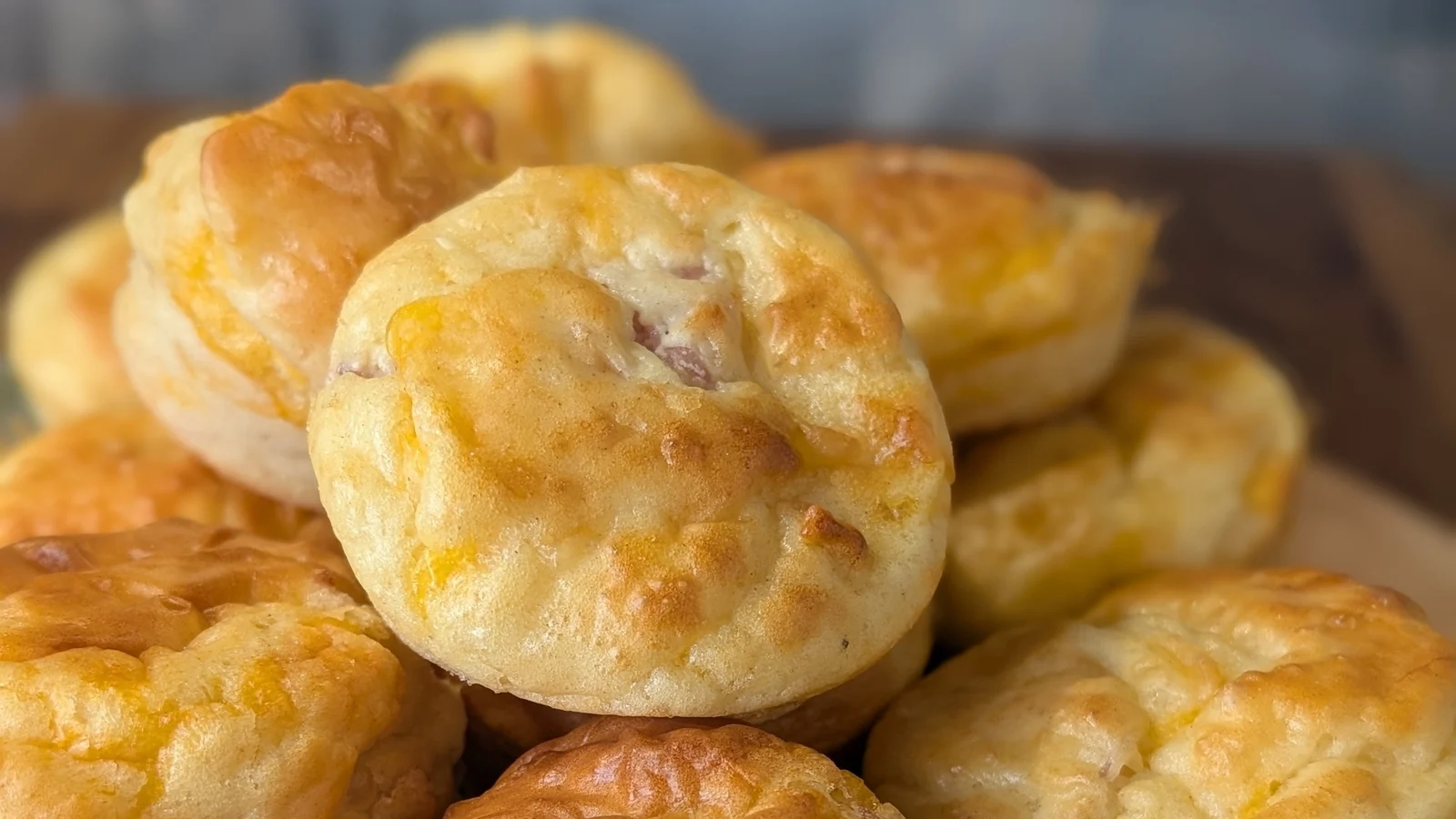 Muffins salés au fromage et au jambon de Samantha Forrest : aujourd'hui