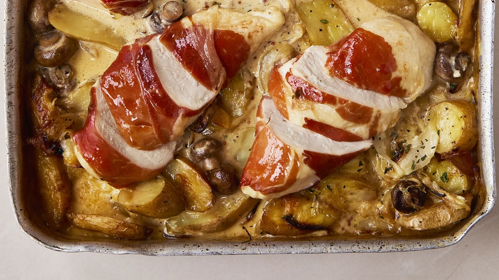 Tartiflette au poulet de Mary Berry